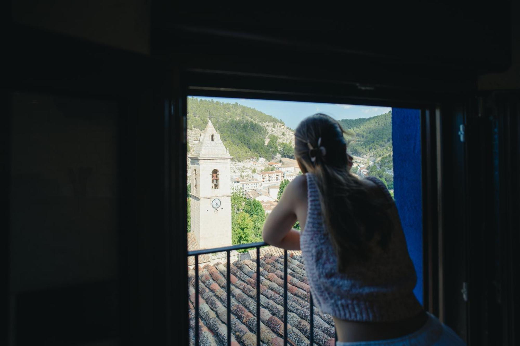 Alojamiento Domotizado Casa El Campanario Alcala del Jucar Ngoại thất bức ảnh